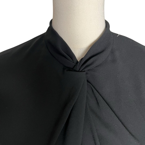 MM.LaFleur Black Crepe Adelaide Dress NWOT Size 4 - Picture 6 of 16